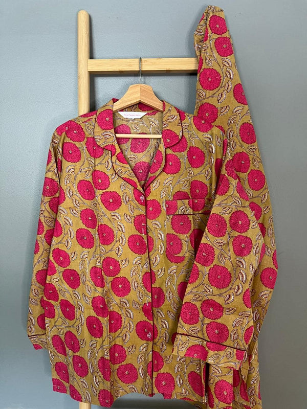 100% Cotton Long Pajama Set