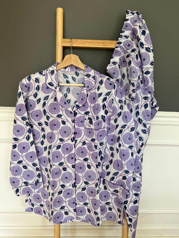 100% Cotton Long Pajama Set