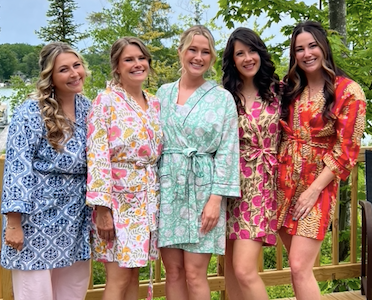 100% Cotton Short Robes