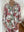 100% Cotton Long Pajama Set in Chrysanthemum White