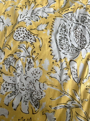 100% Cotton Long Robe in Seuss (sunshine)