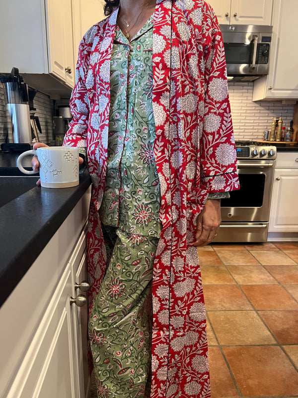 100% Cotton Long Robes