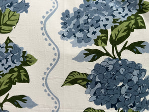 100% Cotton Shorty Pajama Set in Hydrangea (blue)