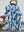 100% Cotton Shorty Pajama Set in Stafford Dogs (blue)