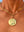 Beach Tag Charm Necklace – 18k Gold Plated