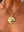 Beach Tag Charm Necklace – 18k Gold Plated