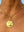Beach Tag Charm Necklace – 18k Gold Plated