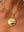 Beach Tag Charm Necklace – 18k Gold Plated