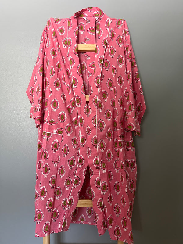 100% Cotton Short Robes