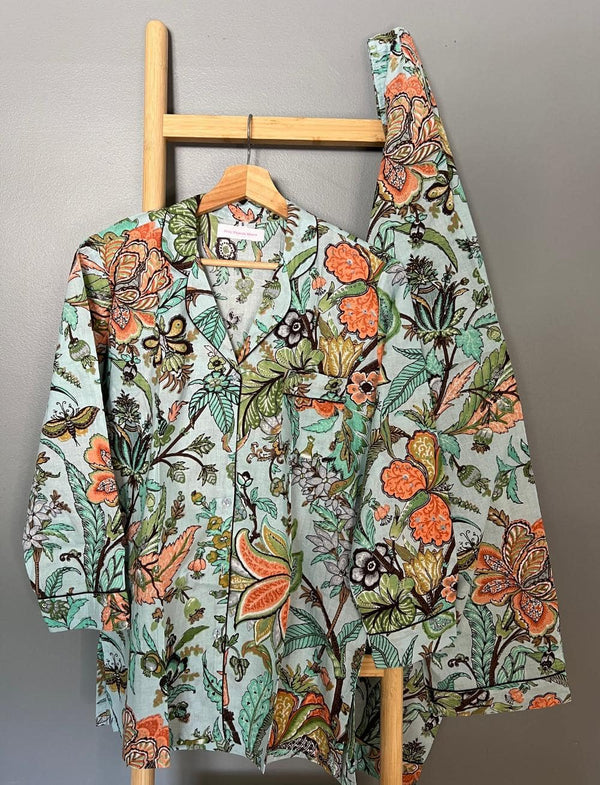 100% Cotton Long Pajama Set