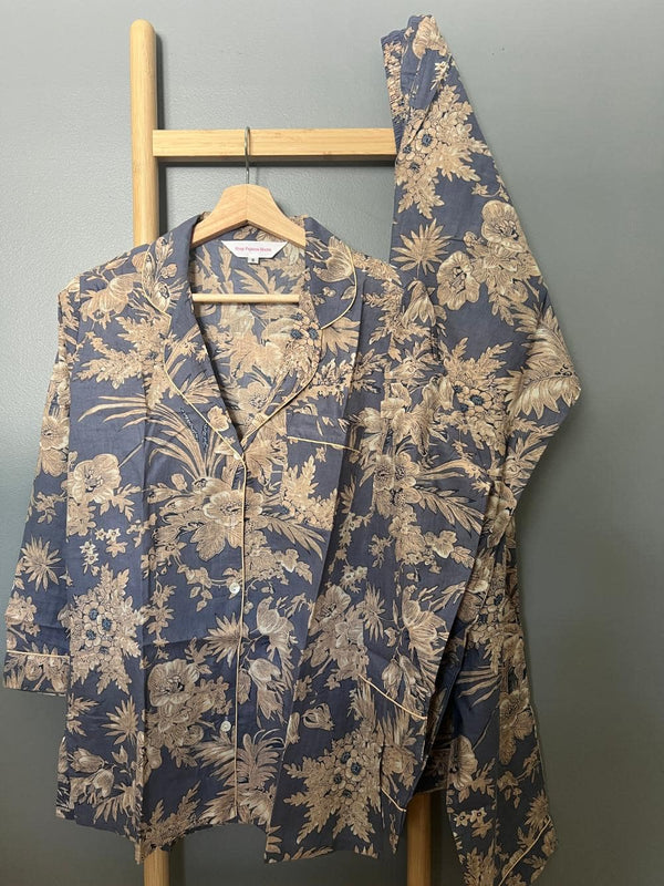100% Cotton Long Pajama Set