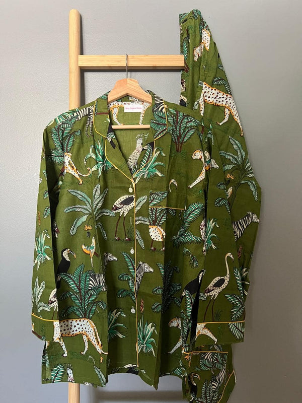 100% Cotton Long Pajama Set