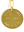 College Tag Charm Necklace – 18k Gold Plated