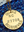 College Tag Charm Necklace – 18k Gold Plated
