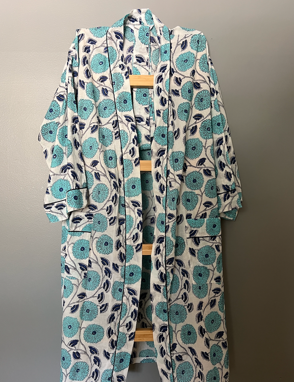 100% Cotton Long Robes