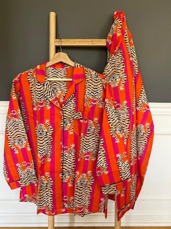 100% Cotton Long Pajama Set