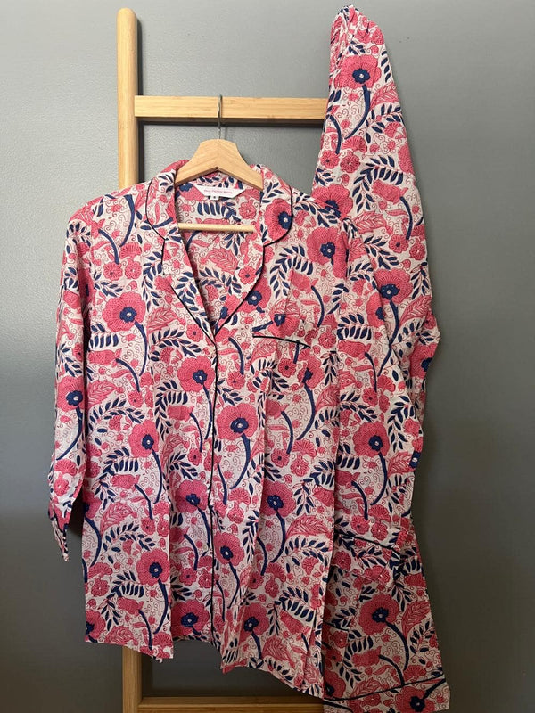 100% Cotton Long Pajama Set