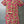 Cornflower (Dijon & Raspberry)  Extra-Large Women Cotton Shorty Pajama Set 