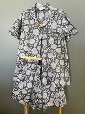 Women cotton shortie pajama sets